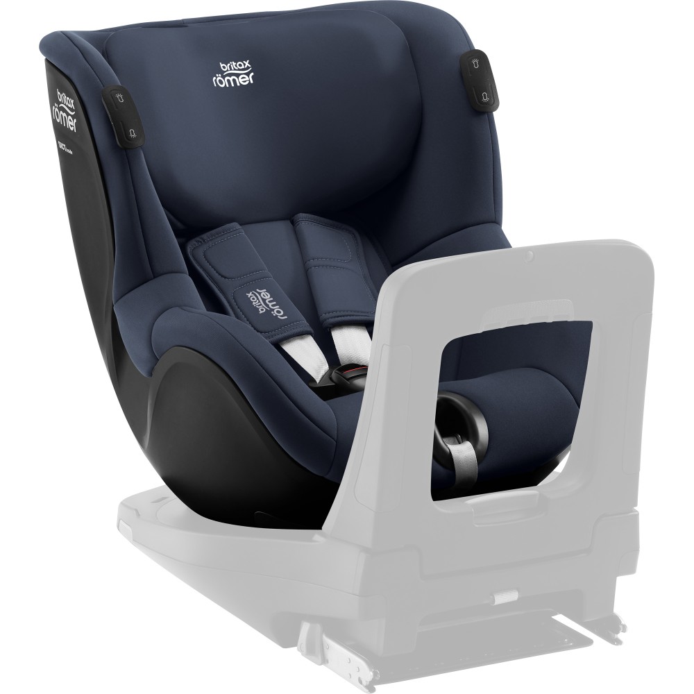 Britax Romer Dualfix iSense - детское автокресло (от 3 месяцев до 4 лет / 61 - 105 см), с функцией поворота на 360 градусов, для использования автокресла необходима совместимая база ISOFIX • Indigo Blue Britax Romer Dualfix iSense - детское автокресло (от 3 месяцев до 4 лет / 61 - 105 см), с функцией поворота на 360 градусов, для использования автокресла необходима совместимая база ISOFIX • Indigo Blue