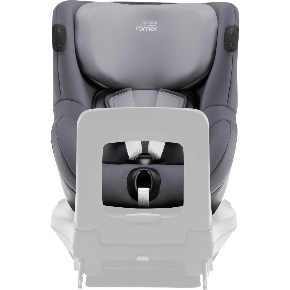 Britax Romer Dualfix iSense - детское автокресло (от 3 месяцев до 4 лет / 61 - 105 см), с функцией поворота на 360 градусов, для использования автокресла необходима совместимая база ISOFIX • Midnight Grey Britax Romer Dualfix iSense - детское автокресло (от 3 месяцев до 4 лет / 61 - 105 см), с функцией поворота на 360 градусов, для использования автокресла необходима совместимая база ISOFIX • Midnight Grey