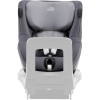 Britax Romer Dualfix iSense - детское автокресло (от 3 месяцев до 4 лет / 61 - 105 см), с функцией поворота на 360 градусов, для использования автокресла необходима совместимая база ISOFIX • Midnight Grey