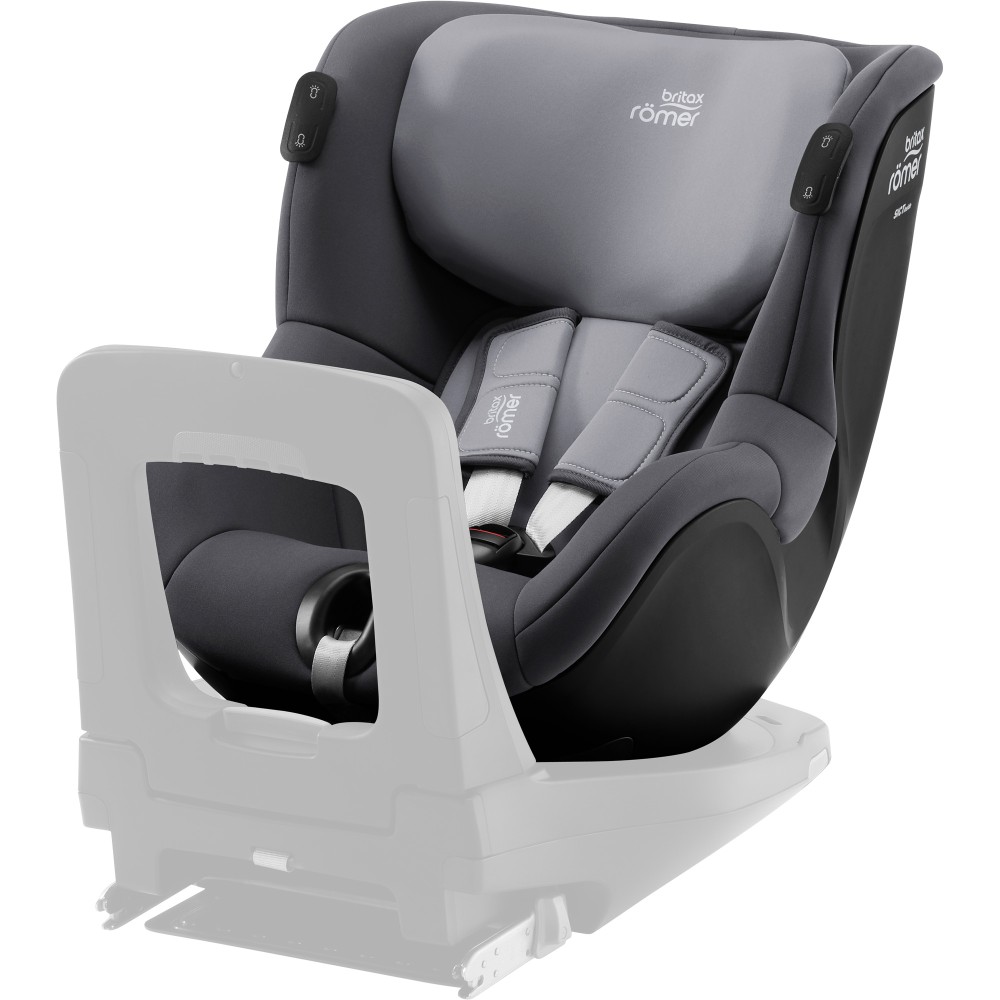 Britax Romer Dualfix iSense - детское автокресло (от 3 месяцев до 4 лет / 61 - 105 см), с функцией поворота на 360 градусов, для использования автокресла необходима совместимая база ISOFIX • Midnight Grey Britax Romer Dualfix iSense - детское автокресло (от 3 месяцев до 4 лет / 61 - 105 см), с функцией поворота на 360 градусов, для использования автокресла необходима совместимая база ISOFIX • Midnight Grey
