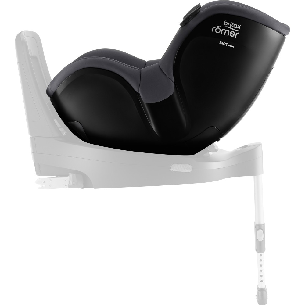 Britax Romer Dualfix iSense - детское автокресло (от 3 месяцев до 4 лет / 61 - 105 см), с функцией поворота на 360 градусов, для использования автокресла необходима совместимая база ISOFIX • Midnight Grey Britax Romer Dualfix iSense - детское автокресло (от 3 месяцев до 4 лет / 61 - 105 см), с функцией поворота на 360 градусов, для использования автокресла необходима совместимая база ISOFIX • Midnight Grey