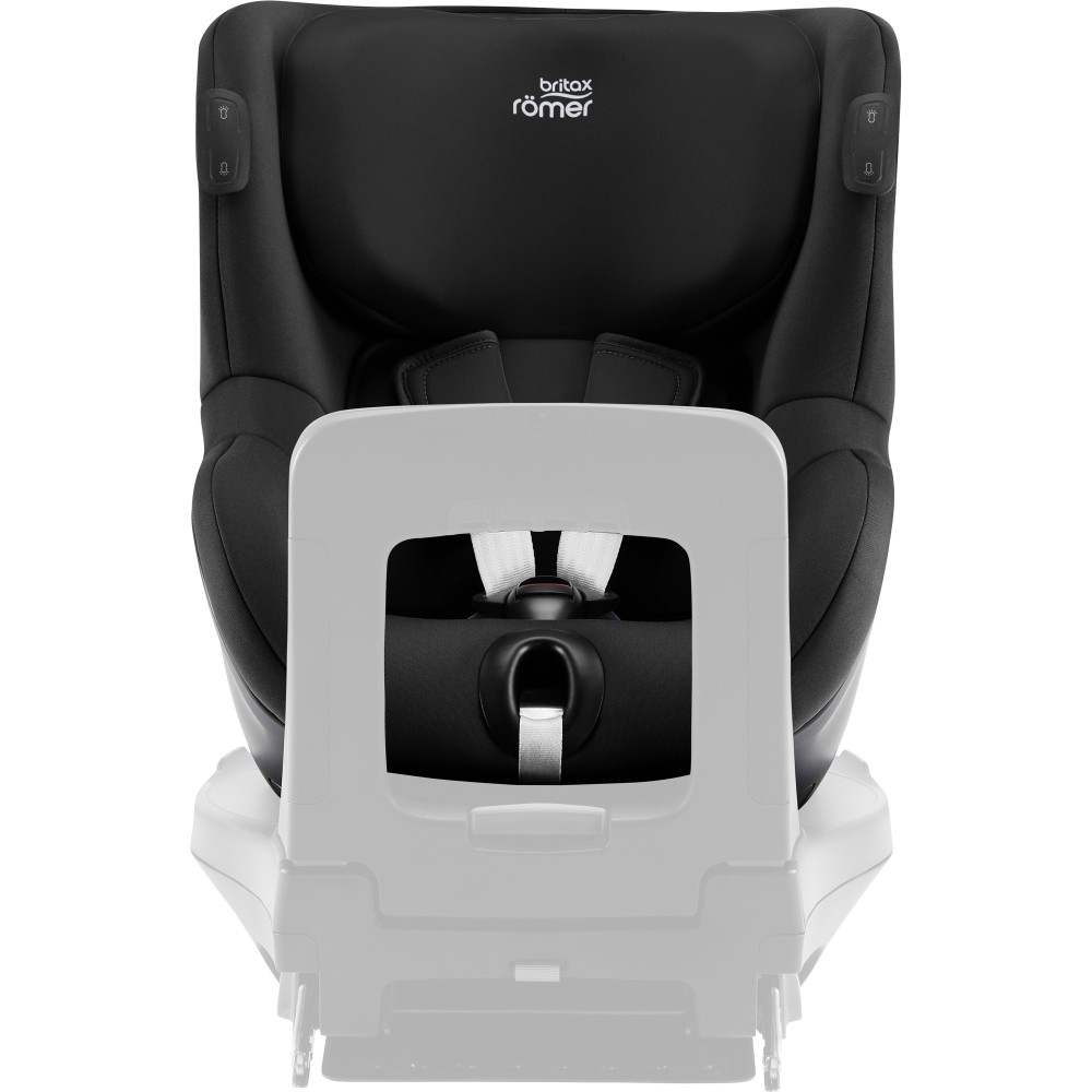 Britax Romer Dualfix iSense - детское автокресло (от 3 месяцев до 4 лет / 61 - 105 см), с функцией поворота на 360 градусов, для использования автокресла необходима совместимая база ISOFIX • Space Black Britax Romer Dualfix iSense - детское автокресло (от 3 месяцев до 4 лет / 61 - 105 см), с функцией поворота на 360 градусов, для использования автокресла необходима совместимая база ISOFIX • Space Black