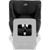 Britax Romer Dualfix iSense - детское автокресло (от 3 месяцев до 4 лет / 61 - 105 см), с функцией поворота на 360 градусов, для использования автокресла необходима совместимая база ISOFIX • Space Black