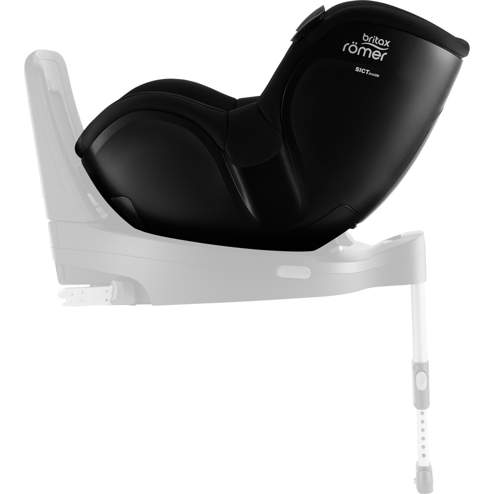 Britax Romer Dualfix iSense - детское автокресло (от 3 месяцев до 4 лет / 61 - 105 см), с функцией поворота на 360 градусов, для использования автокресла необходима совместимая база ISOFIX • Space Black Britax Romer Dualfix iSense - детское автокресло (от 3 месяцев до 4 лет / 61 - 105 см), с функцией поворота на 360 градусов, для использования автокресла необходима совместимая база ISOFIX • Space Black