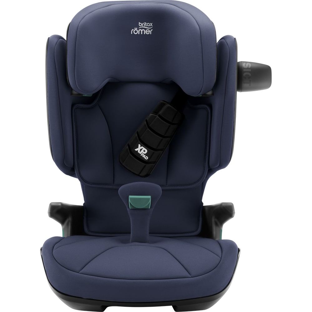 Britax Romer Kidfix i-Size - автокрісло для дітей (від 3.5 до 12 років / 100 - 150 см), накладка на ремінь, додатковий бічний захист, система SecureGuard • Moonlight Blue Britax Romer Kidfix i-Size - автокрісло для дітей (від 3.5 до 12 років / 100 - 150 см), накладка на ремінь, додатковий бічний захист, система SecureGuard • Moonlight Blue