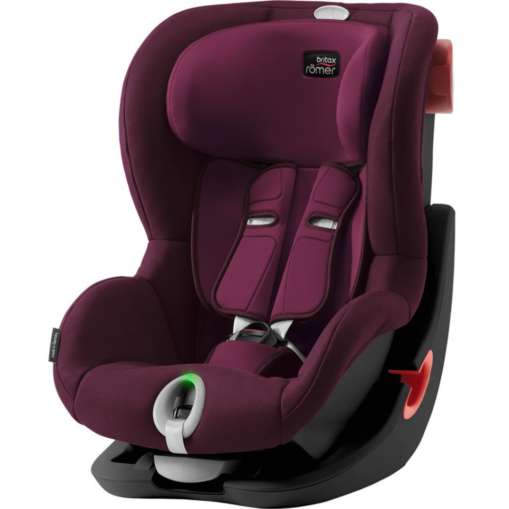Автокрісло Britax-Romer King II LS Black Series Burgundy Red