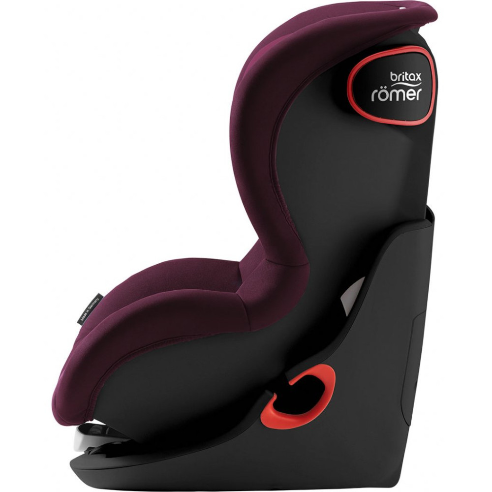 Автокрісло Britax-Romer King II LS Black Series Burgundy Red Автокрісло Britax-Romer King II LS Black Series Burgundy Red