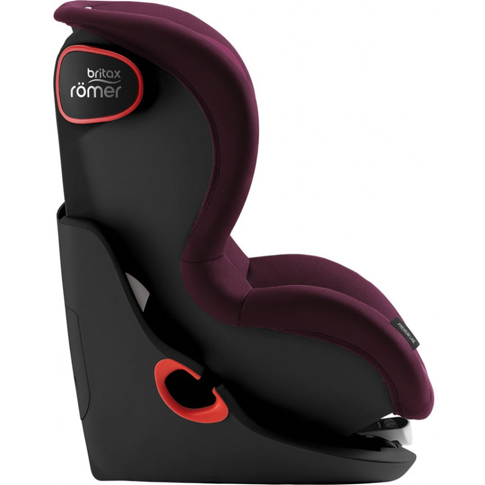 Автокрісло Britax-Romer King II LS Black Series Burgundy Red Автокрісло Britax-Romer King II LS Black Series Burgundy Red