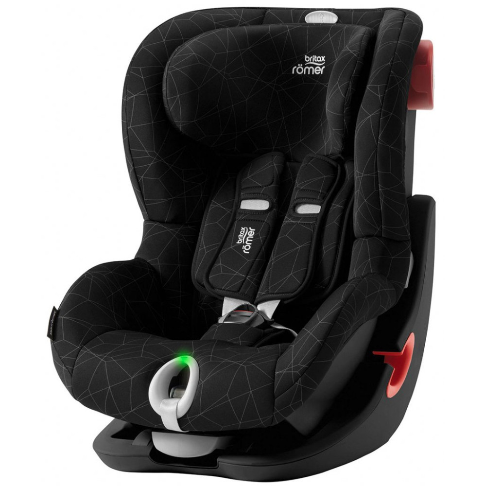 Автокрісло Britax-Romer King II LS Black Series Crystal Black