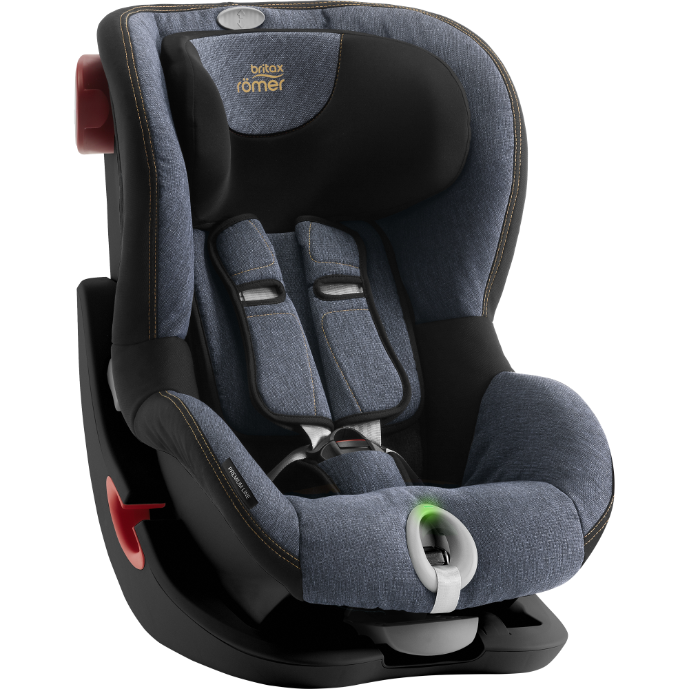 Автокресло Britax-Romer King II LS Black Series Blue Marble