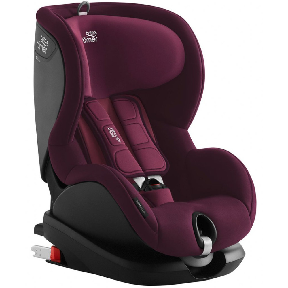 Britax Romer Trifix2 i-Size - автокрісло для дітей (від 15 місяців до 4 років / 76 - 105 см), кріплення ISOFIX • Burgundy Red