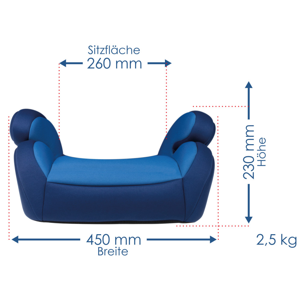 Автокрісло бустер Capsula JR4X Blue