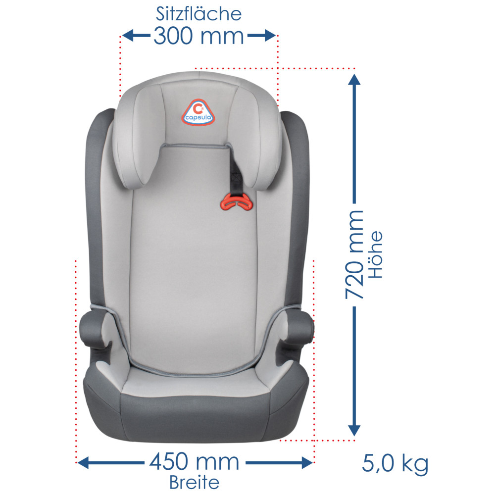 Автокрісло Capsula MT5 Grey