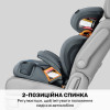 Chicco KidFit ClearTex Plus - дитяче автокрісло з кріпленням Isofix, анатомічне сидіння (від 4 до 12 років / 97 – 145 см) • Black (79627.24.07)