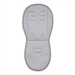 Вкладыш двухсторонний в коляску Egg Grey Fleece