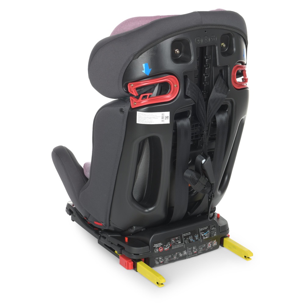 El Camino Bravo Isofix ME 1041 - детское автокресло (0 – 12 лет / 0 – 36 кг) установка по ходу и против направления движения, крепление Isofix • Royal Violet