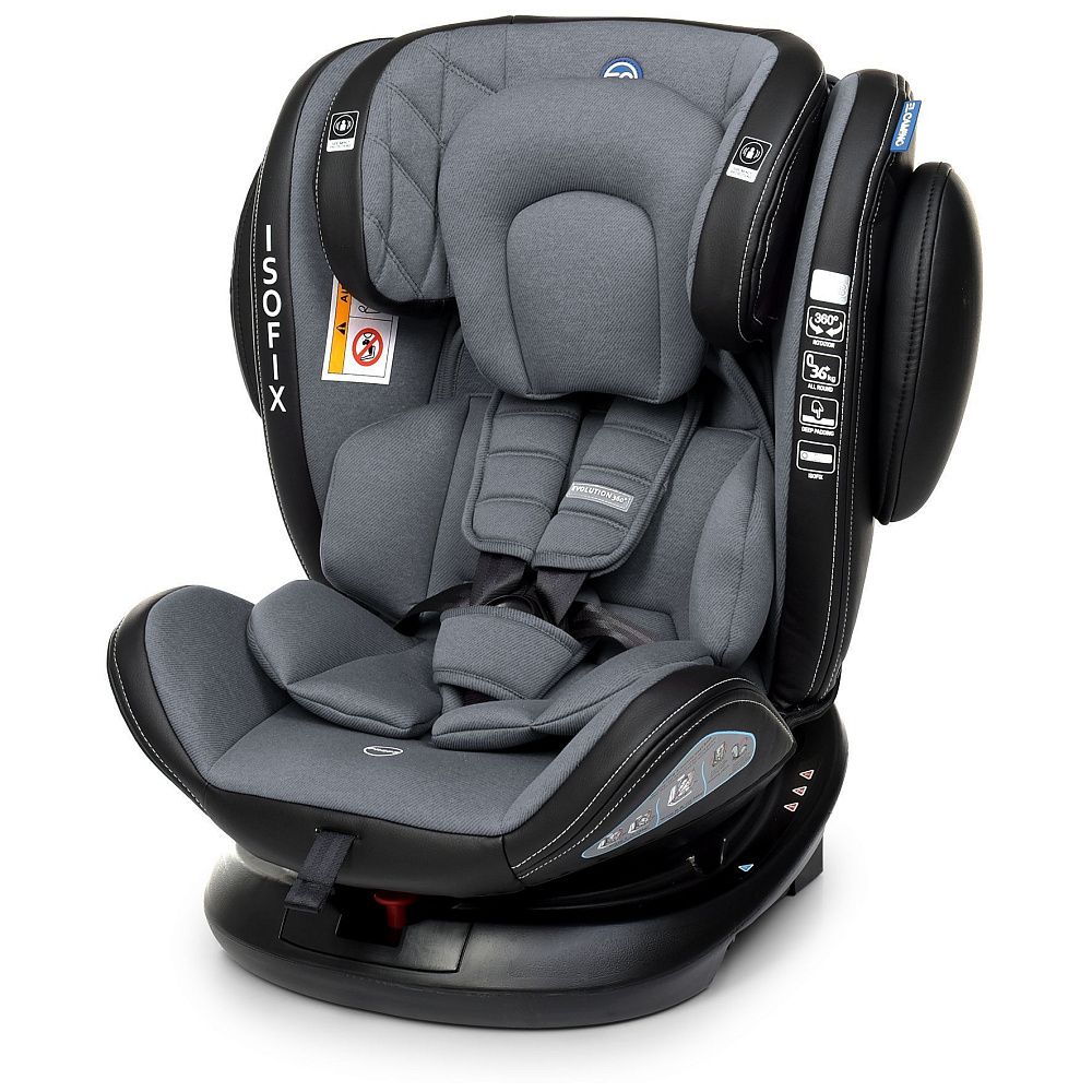 Автокресло El Camino ME 1045 Evolution 360 Royal Dark Gray