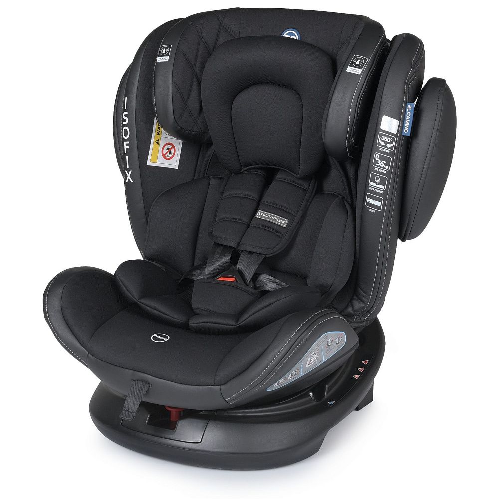 Автокресло El Camino ME 1045 Evolution 360 Royal Black