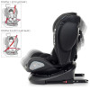 Автокресло El Camino ME 1045 Evolution 360 Royal Black