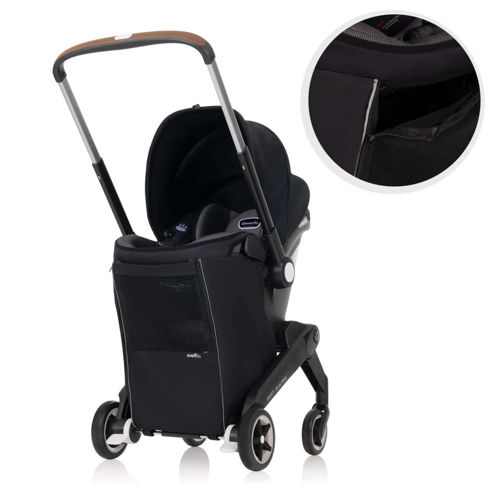 Детское автокресло-коляска Evenflo Shyft DualRide Boone Gray (032884203604)