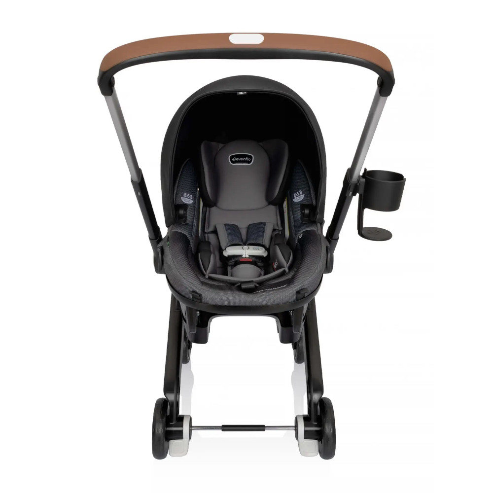 Детское автокресло-коляска Evenflo Shyft DualRide Boone Gray (032884203604)