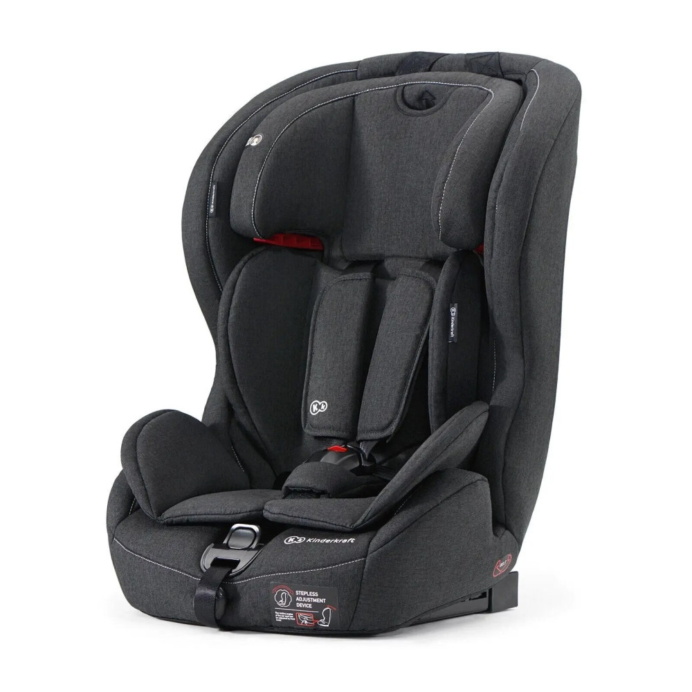 Автокрісло Kinderkraft Safety Fix Black (KKFSAFEBLK0000)