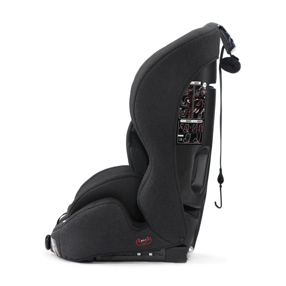 Автокрісло Kinderkraft Safety Fix Black (KKFSAFEBLK0000)