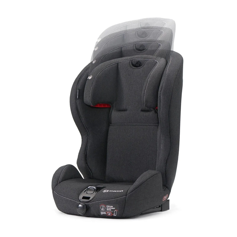 Автокрісло Kinderkraft Safety Fix Black (KKFSAFEBLK0000)