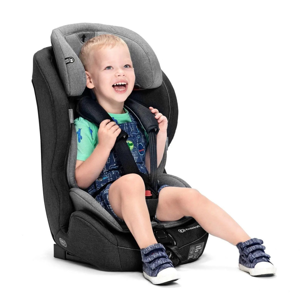 Автокрісло Kinderkraft Safety Fix Black (KKFSAFEBLK0000)