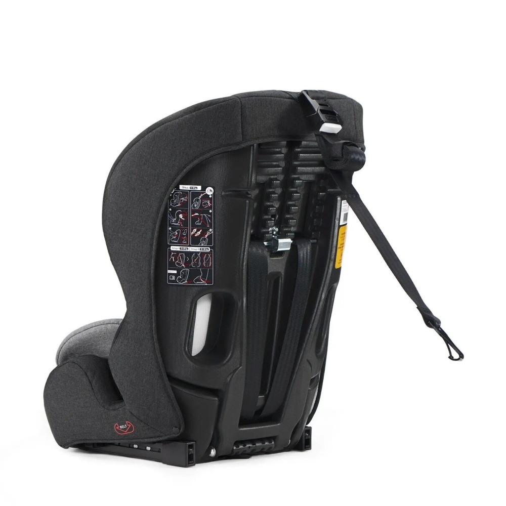 Автокрісло Kinderkraft Safety Fix Black/Gray (KKFSAFEBLGR000)