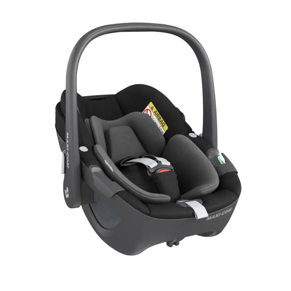 Maxi-Cosi Pebble 360 - автокресло (автолюлька) для новорожденного (от 0 до 15 месяцев / 40 - 83 см) • Essential Black