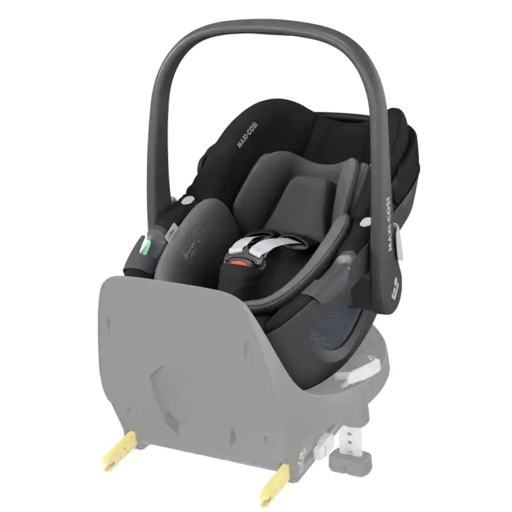 Maxi-Cosi Pebble 360 - автокресло (автолюлька) для новорожденного (от 0 до 15 месяцев / 40 - 83 см) • Essential Black