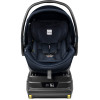 Peg Perego Primo Viaggio - автокресло для новорожденных с базой i-Size (0-13 кг / 0 до 15 месяцев), большой капюшон, регулировка подголовника, установка на шасси коляски • Navy
