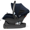 Peg Perego Primo Viaggio - автокресло для новорожденных с базой i-Size (0-13 кг / 0 до 15 месяцев), большой капюшон, регулировка подголовника, установка на шасси коляски • Navy