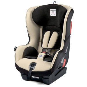 Peg Perego Viaggio 1 Duo-Fix - детское автокресло, наклон спинки, регулируемый подголовник, боковая защита (от 9 до 18 кг / от 1 до 4 лет) • Beige