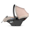 Peg Perego Primo Viaggio Lounge - автокресло для новорожденных (0-13 кг / 0 до 15 месяцев), эргономическое положение, наклон спинки, использование в салоне самолета • Mon Amour (розовое золото)