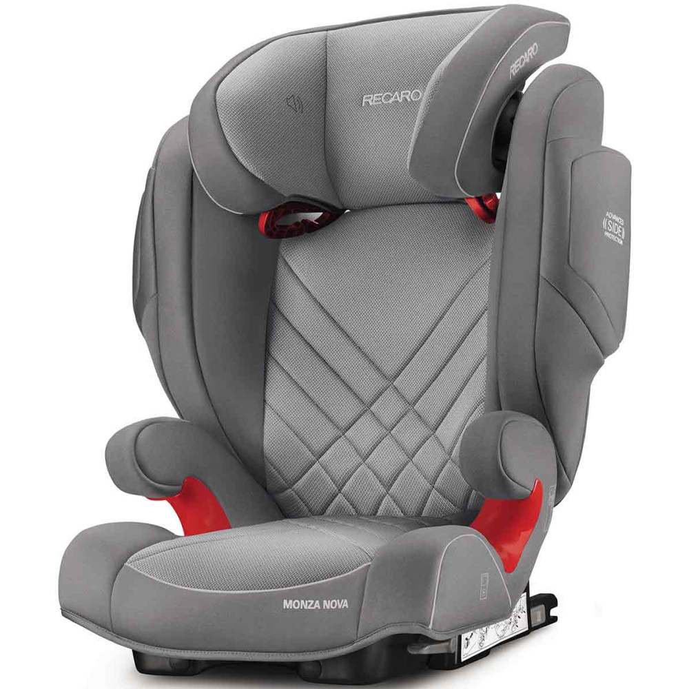 Автокресло Recaro Monza Nova 2 Seatfix Aluminium Grey