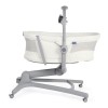 Chicco Baby Hug AIR 4в1 - детская кроватка, шезлонг для новорожденных, стульчик для кормления, первый стул малыша (от рождения до 36 месяцев) • Белая (79193.30.00)