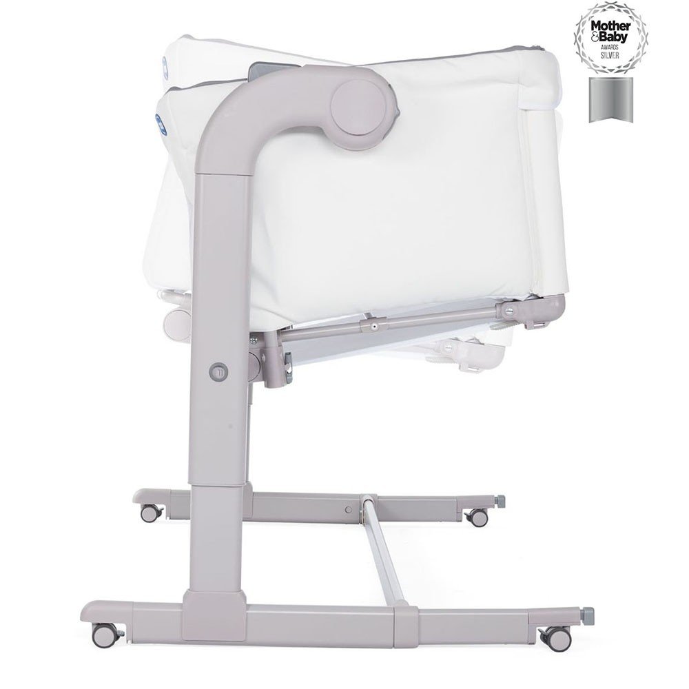 Chicco Next2Me Magic - дитяче приставне ліжечко з режимом заколисування • Білий (79584.30)