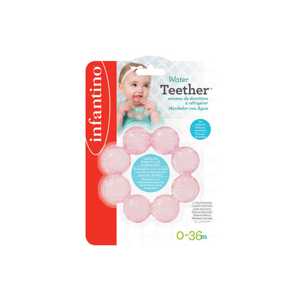Прорезыватель для зубов с водой Infantino Розовый (206301I)