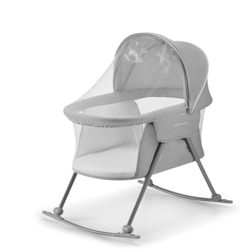 Kinderkraft Lovi - колиска 3 в 1 • Grey (KKLLOVIGRY0000)