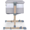 Приставне ліжечко-колиска Kinderkraft Neste Air Grey Wood (KKLNEAIRGRY00W)