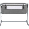 Приставная кроватка-люлька Kinderkraft Neste Up Gray Melange (KKLNESTGRYM00N)