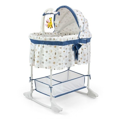 Колиска 4 в 1 Milly Mally Sweet Melody White-Blue