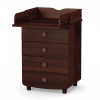 Veres | Верес 600 - комод-пеленатор (60 см), ДСП • Walnut | Горіховий