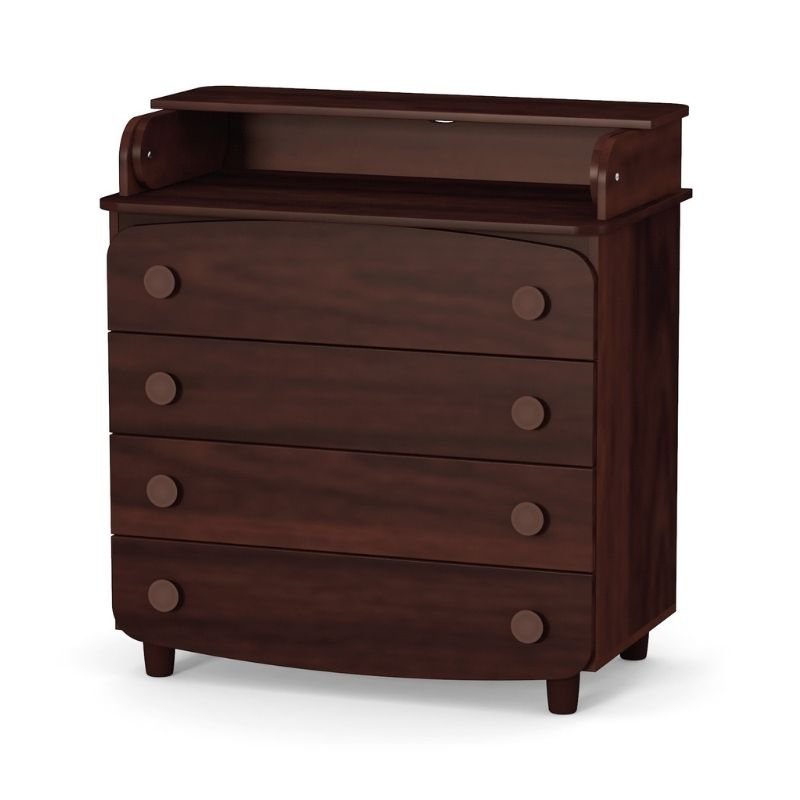 Veres | Верес 900 - комод-пеленатор (90 см), ДСП • Walnut | Ореховый