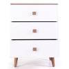 Veres New York Slim | Верес Нью Йорк Slim 600 - комод • Cappuccino White | Капучино-білий