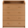 Пеленальный комод Babyroom Комод 4 тел.Big 102x80x50 бук