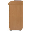 Пеленальный комод Babyroom Комод 4 тел.Big 102x80x50 бук