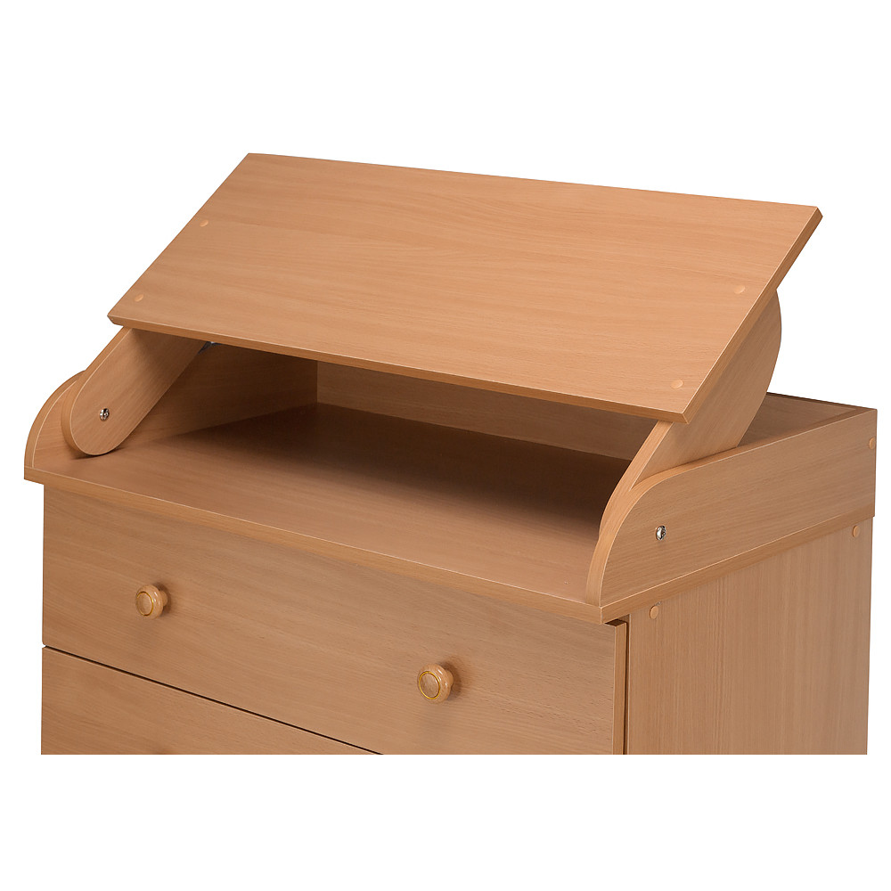Пеленальный комод Babyroom Комод 4 тел.Big 102x80x50 бук